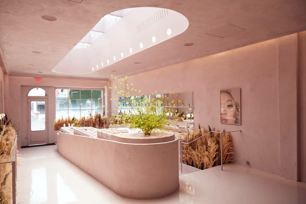 Glossier Opens Permanent Store in Los Angeles Makeup Emily Weiss Beauty Skincare