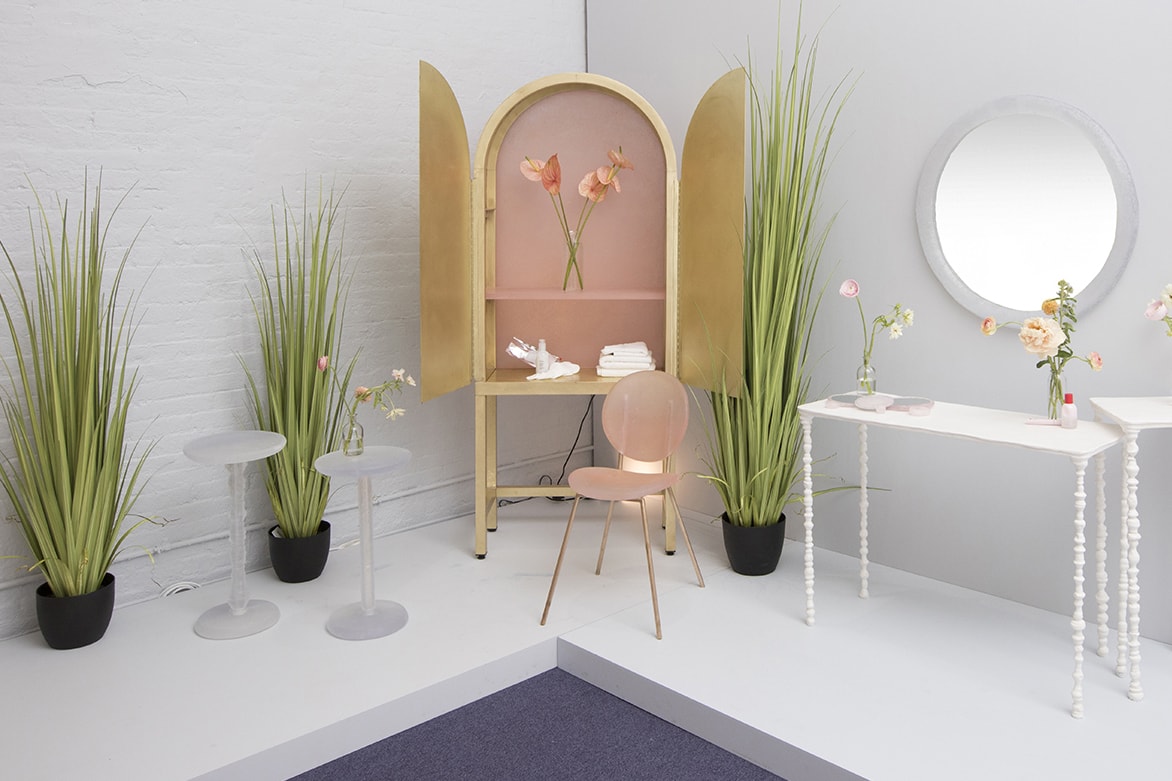 Glossier Recycled Pink Furniture Kim Markel Sight Unseen