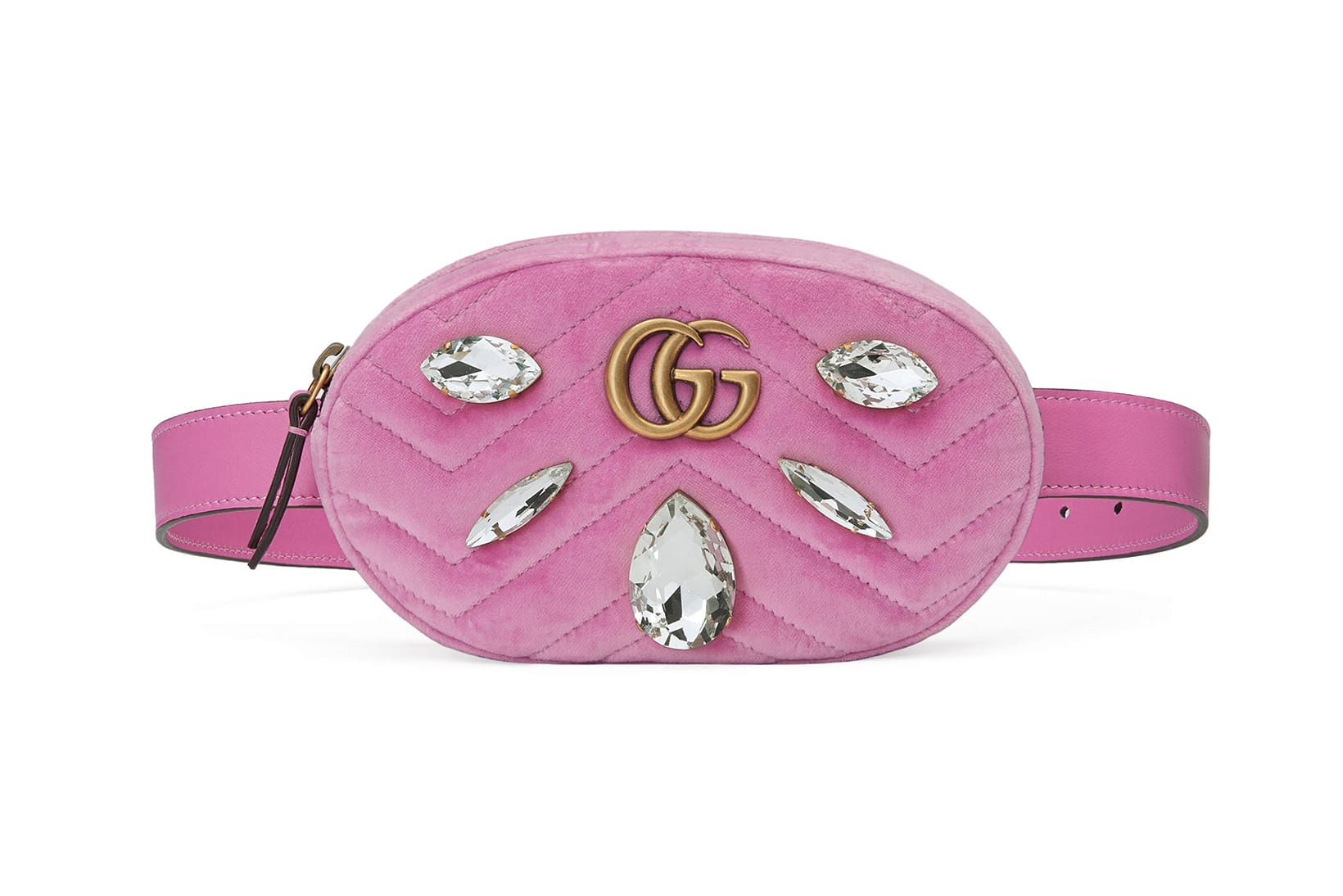 gucci pink belt bag