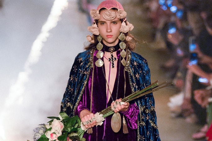 Gucci Resort 2019 Was an Ode to Prints and Religious Symbolism
