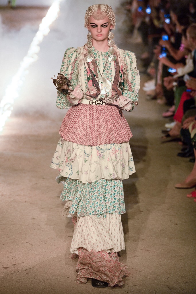 Gucci Resort 2019 Runway Collection Alessandro Michele Print Iconic Pattern Logo Symbolism Religion
