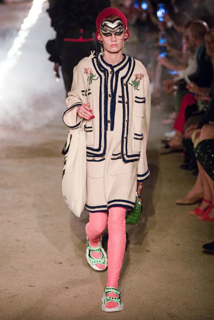 Gucci Resort 2019 Runway Collection Alessandro Michele Print Iconic Pattern Logo Symbolism Religion