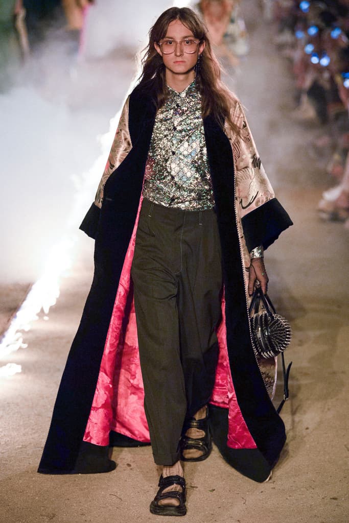 Gucci Resort 2019 Runway Collection Alessandro Michele Print Iconic Pattern Logo Symbolism Religion