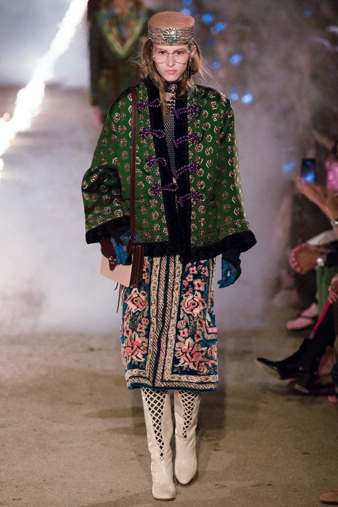 Gucci Resort 2019 Runway Collection Alessandro Michele Print Iconic Pattern Logo Symbolism Religion