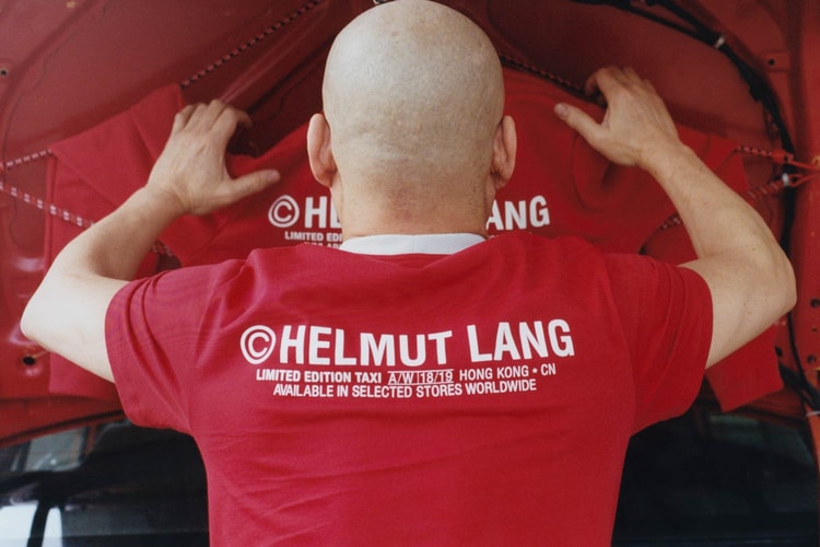 Helmut Lang Debuts Its Global Taxi Initiative Featuring Real Cab Drivers