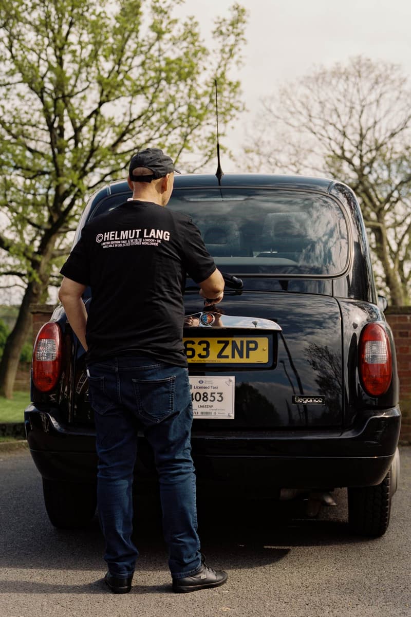 Helmut Lang Global Taxi Initiative London T-shirt Black