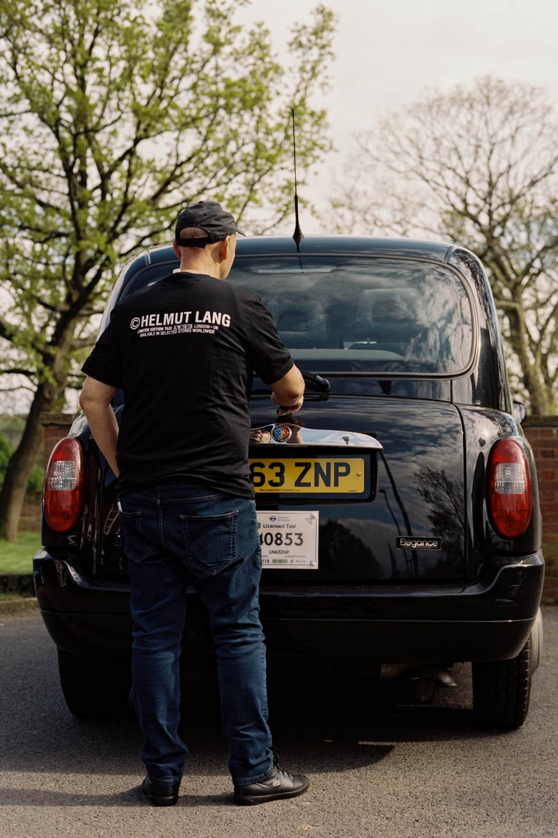 Helmut Lang Global Taxi Initiative London T-shirt Black