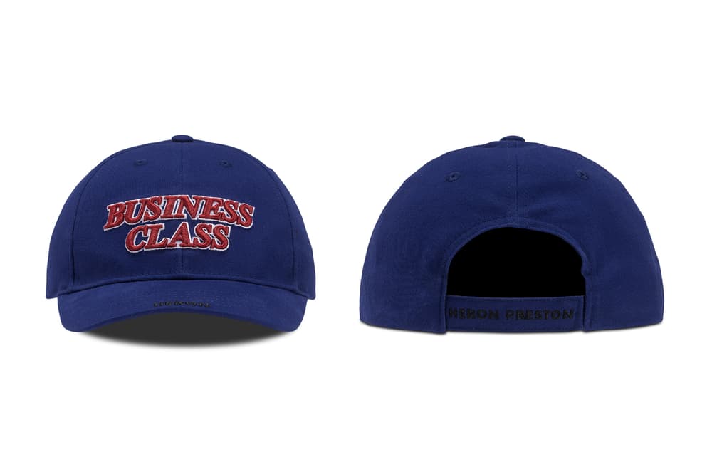 Heron Preston Business Class Hat Blue Red