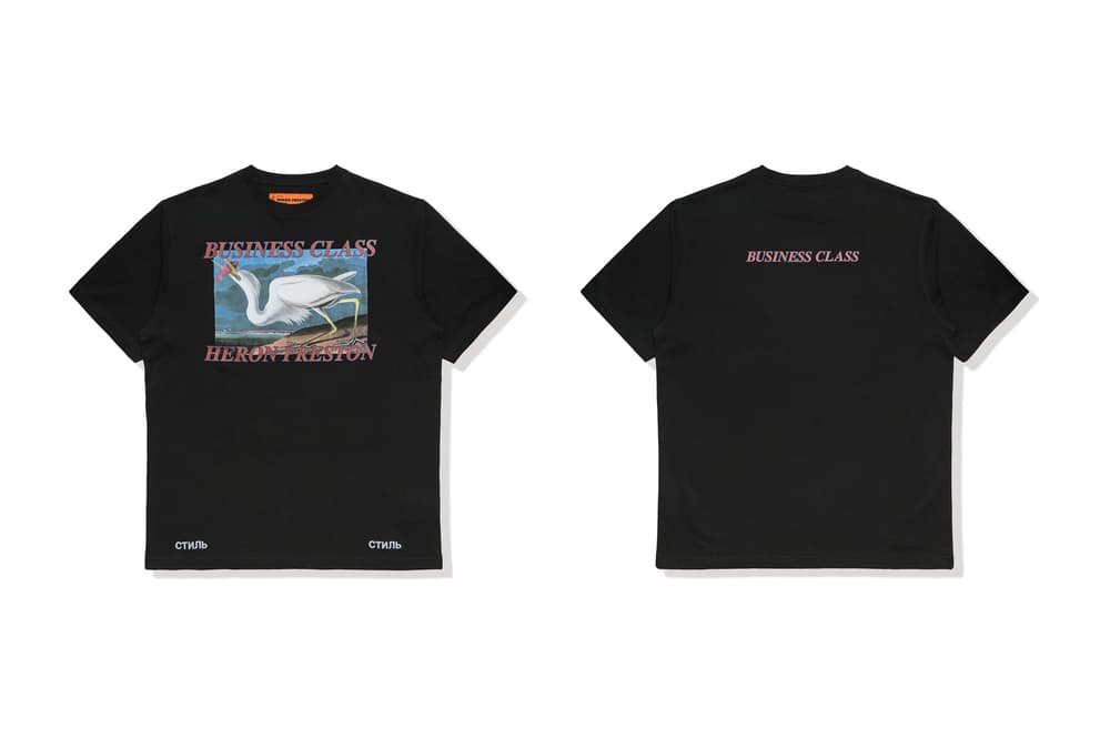 Heron Preston Business Class T Shirt Black