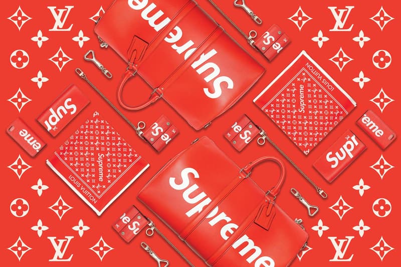 Supreme Louis Vuitton Bag Bandana