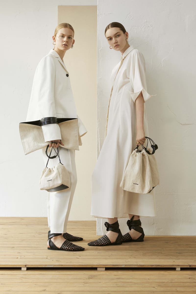 Jil Sander Resort 2019 Collection Lookbook Blazer Pants Dress White
