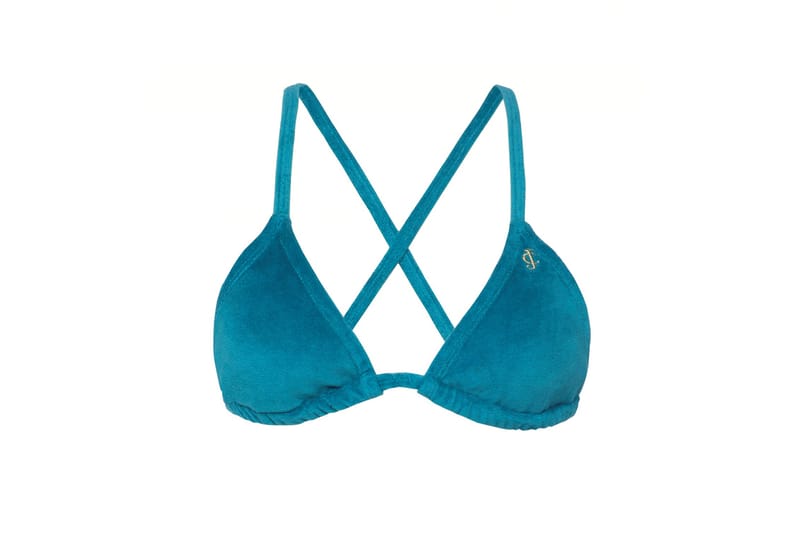 turquoise couture swimwear