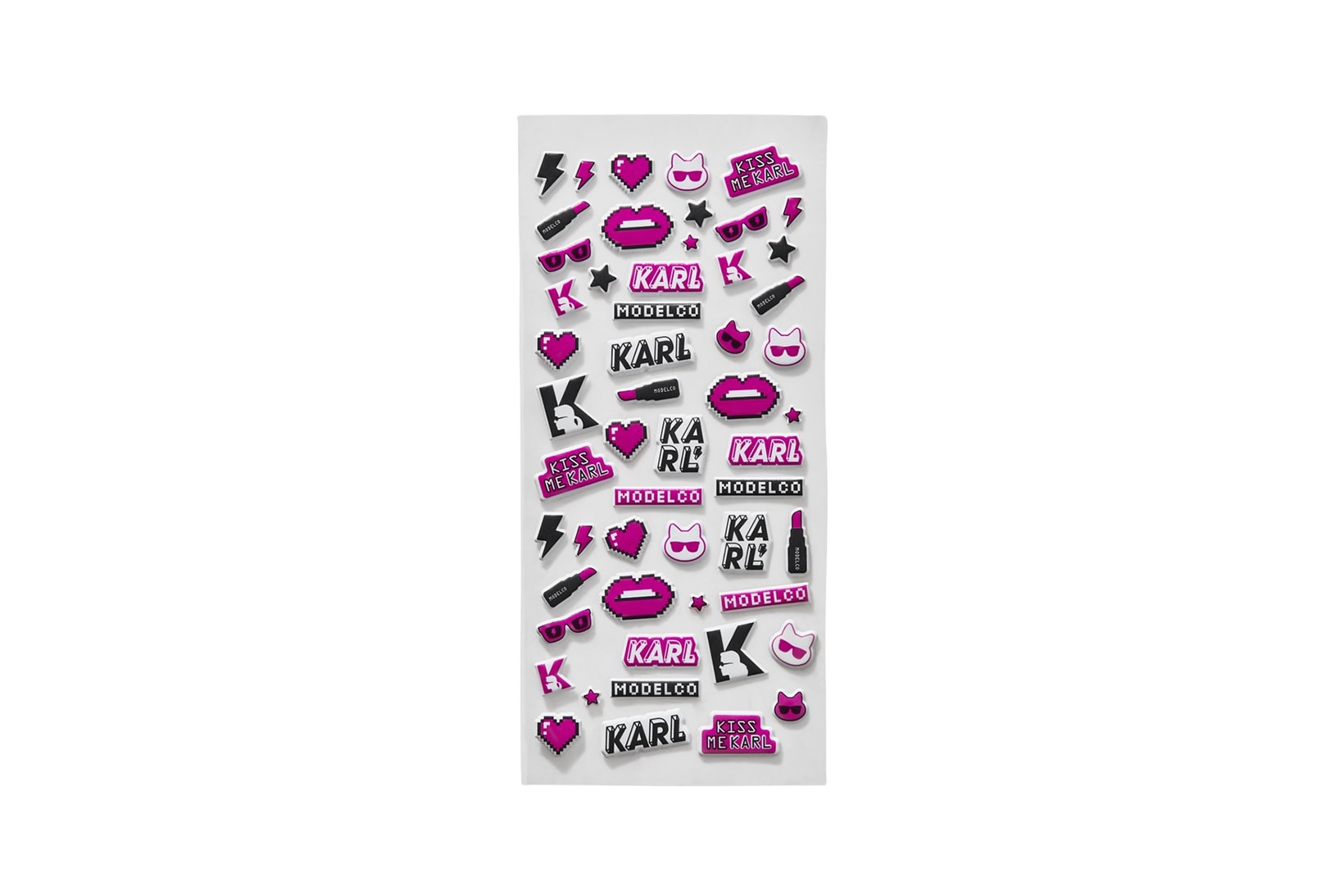 Karl Lagerfeld ModelCo Puffer Stickers