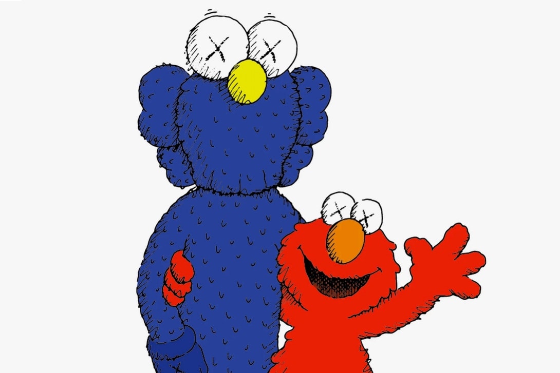 KAWS Uniqlo UT Sesame Street Collaboration T-shirts Bert Ernie Elmo Cookie Monster the Count Oscar