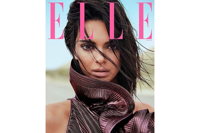 Kendall Jenner ELLE June 2018 Cover