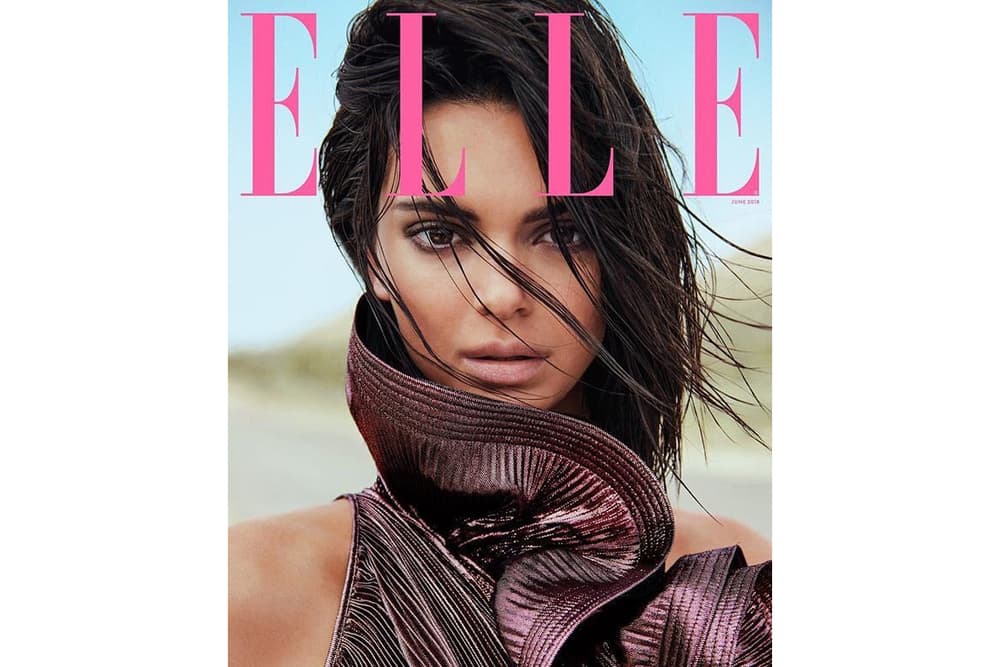 Kendall Jenner ELLE June 2018 Cover