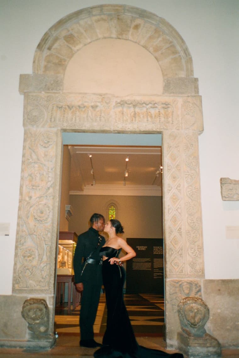 Kendall Jenner Met Gala 2018 Personal Photos Kylie Jenner Travis Scott