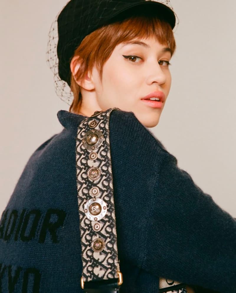 Kiko Mizuhara Christian Dior Tokyo Exclusive Campaign Bag Beret Hat