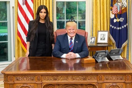 Kim Kardashian Just Met With Donald Trump in the White House