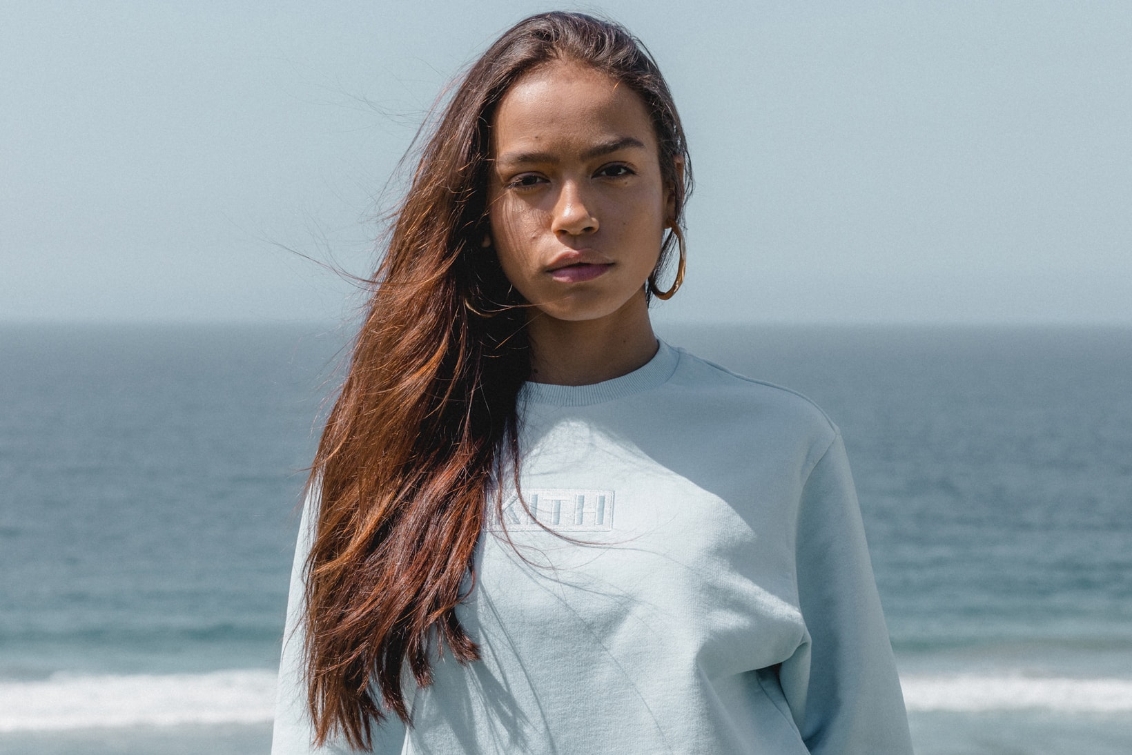 Kith Women Spring 2018 Classics Collection Crosby Crew Baby Blue