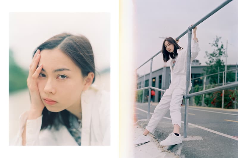 Lauren Tsai Terrace House Aloha State White Jumpsuit Nike Air Force 1 Vintage Editorial Varsity