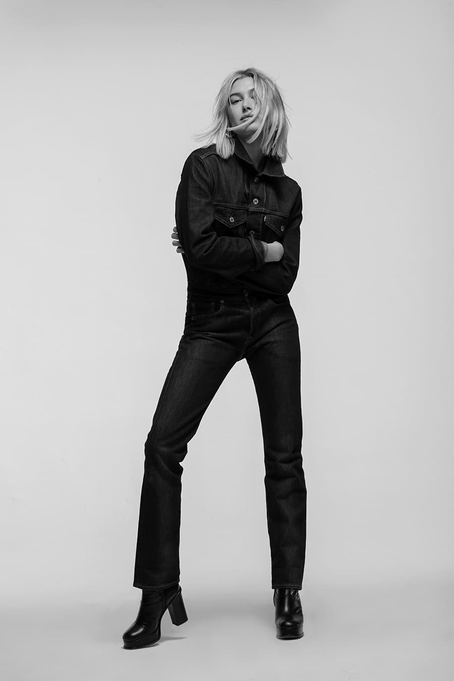 Levi's 501 Campaign With SZA and Hailey Baldwin