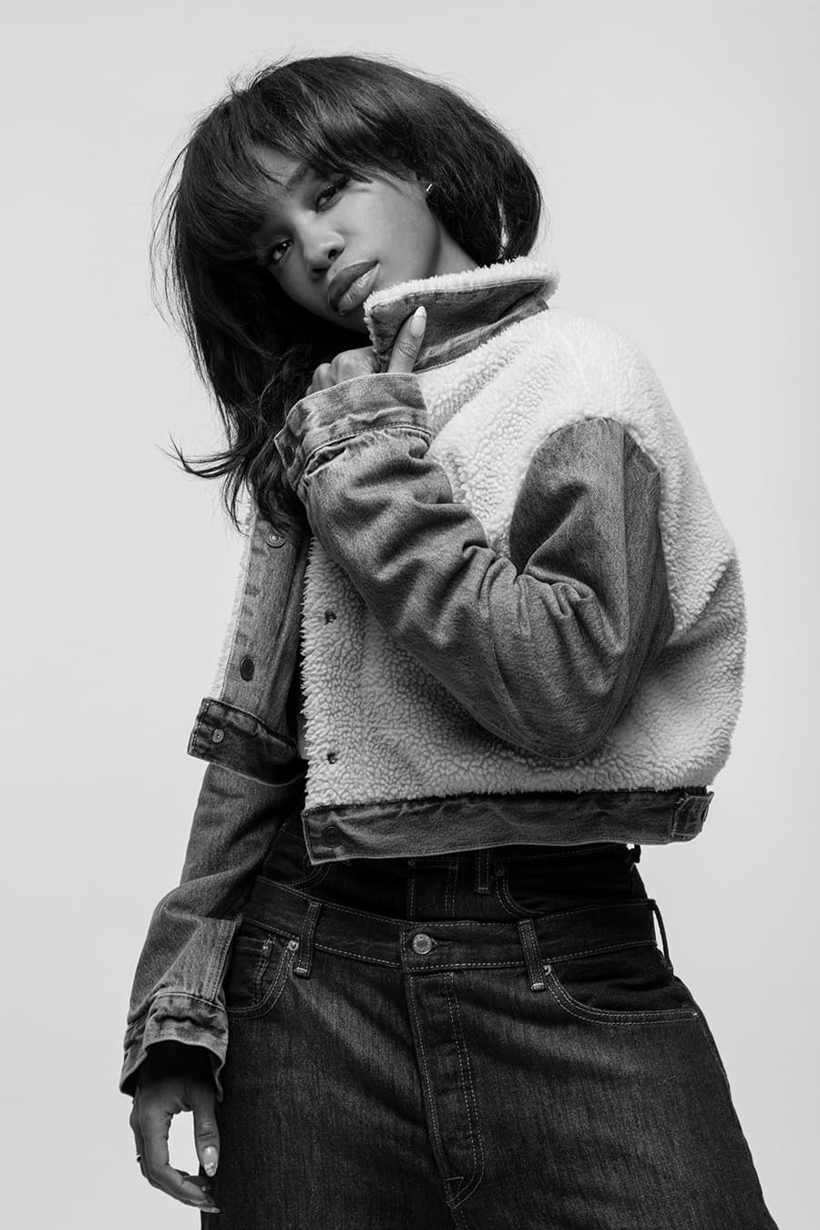 Levi's 501 Campaign With SZA and Hailey Baldwin