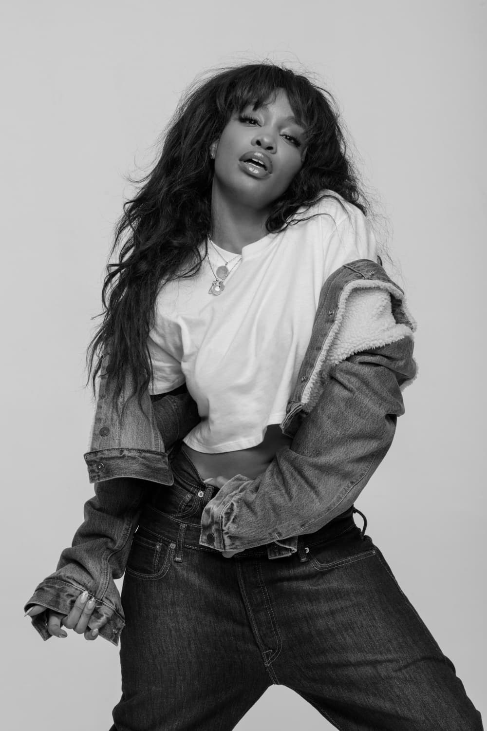 Levi's 501 Campaign With SZA and Hailey Baldwin