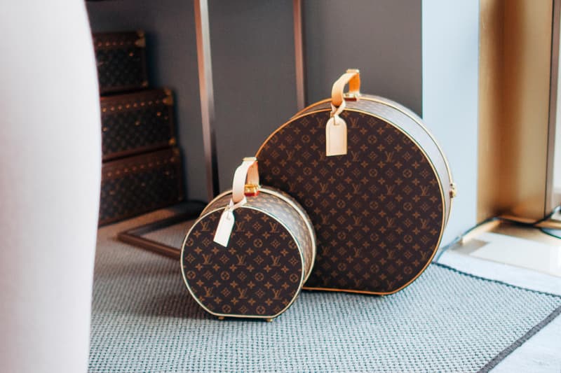 Louis Vuitton Trunks Objects Nomades Collection Case LV Print Monogram Hong Kong Exhibition