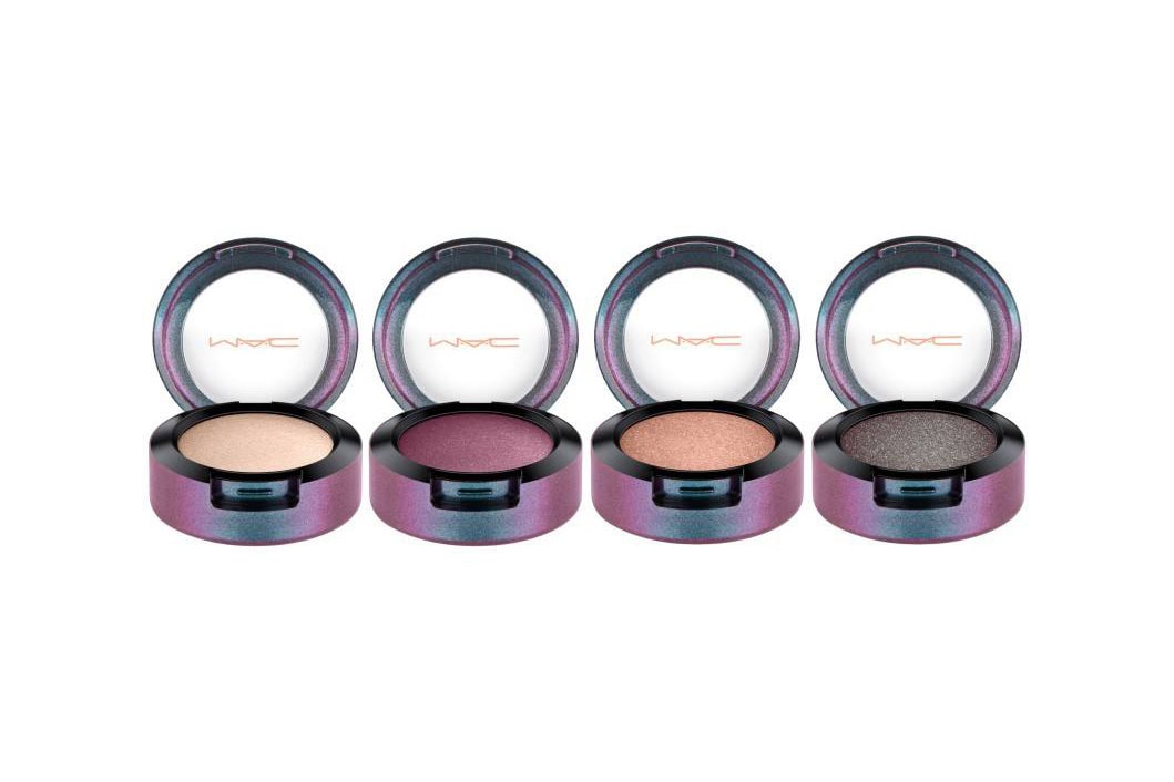MAC Mirage Noir Summer 2018 Collection Sparkle Purple (Slow as You Glow) Dust Off Sun Speck and Sun, Tan and Repeat.