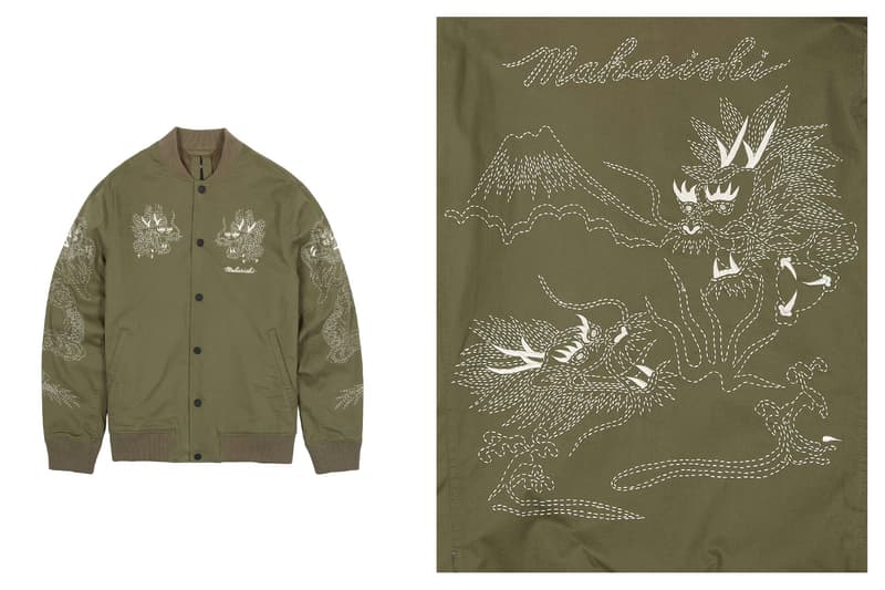 maharishi Spring Summer 2018 Bomber Green