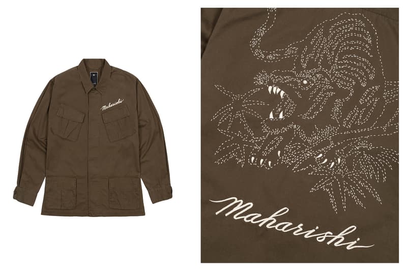 maharishi Spring Summer 2018 Shirt Brown