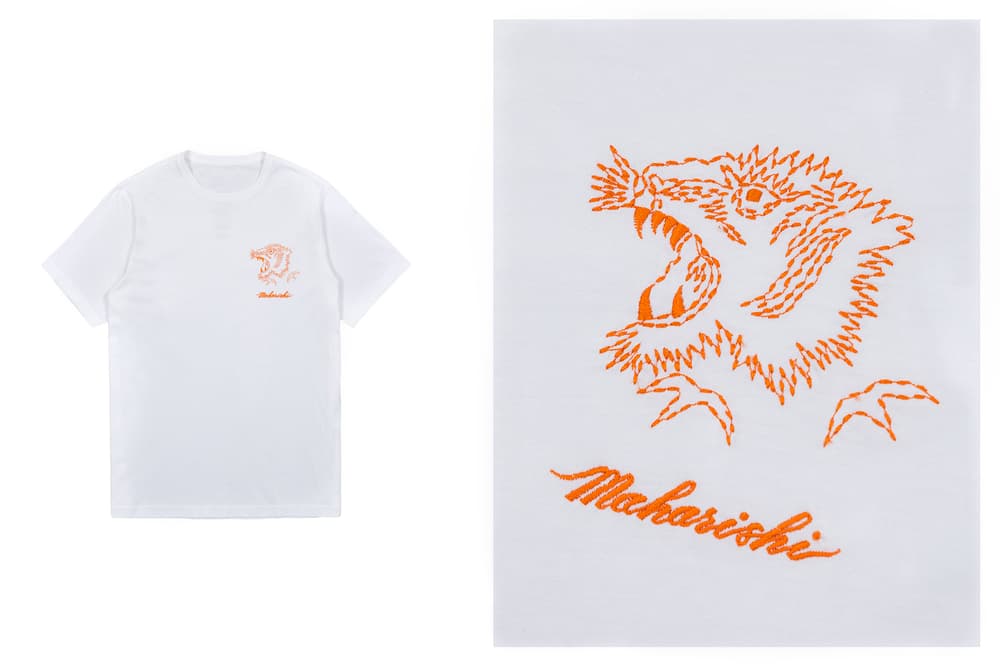 maharishi Spring Summer 2018 T Shirt White
