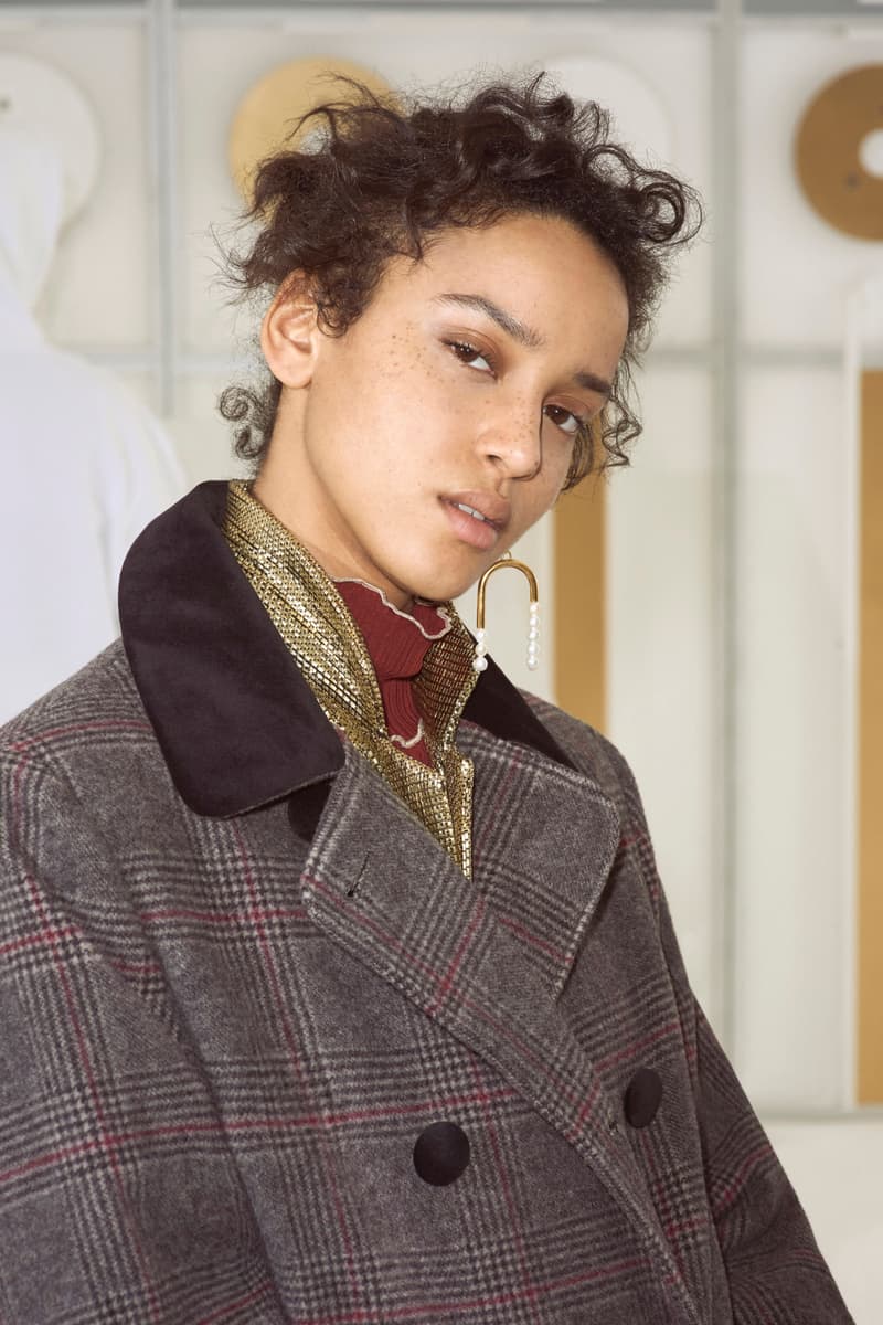 Maison Kitsune Fall/Winter 2018 Lookbook Fashion Collection Prints Patterns Material