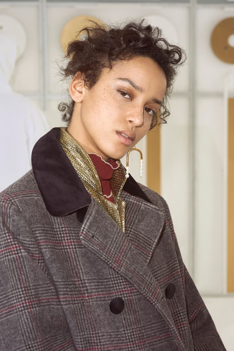 Maison Kitsune Fall/Winter 2018 Lookbook Fashion Collection Prints Patterns Material