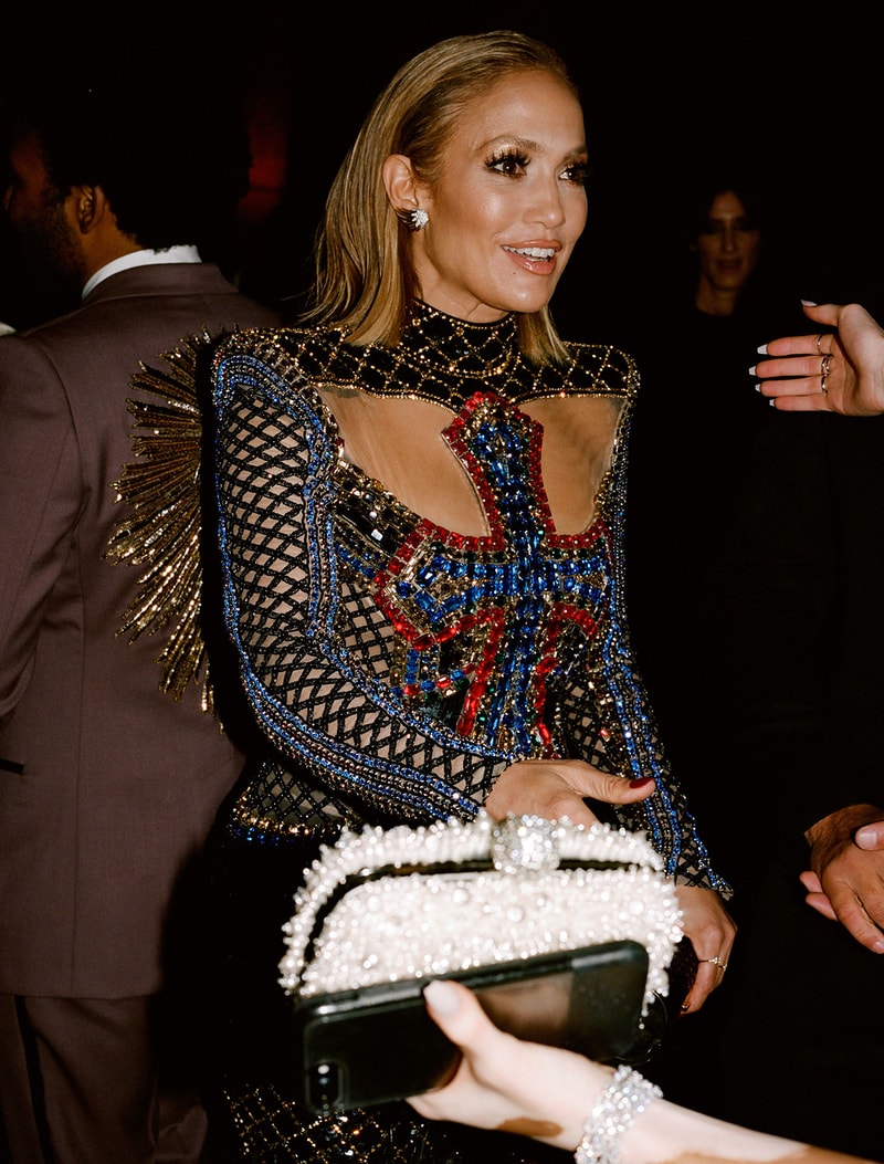 Met Gala 2018 Jennifer Lopez Cross Dress Candid Film Photo