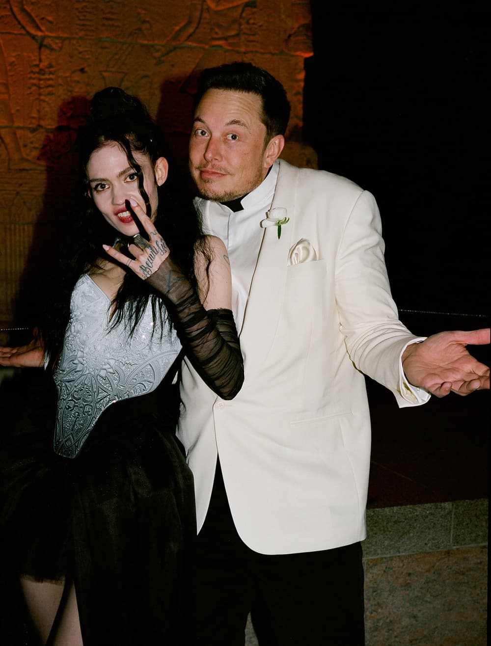 Met Gala 2018 Grimes Elon Musk