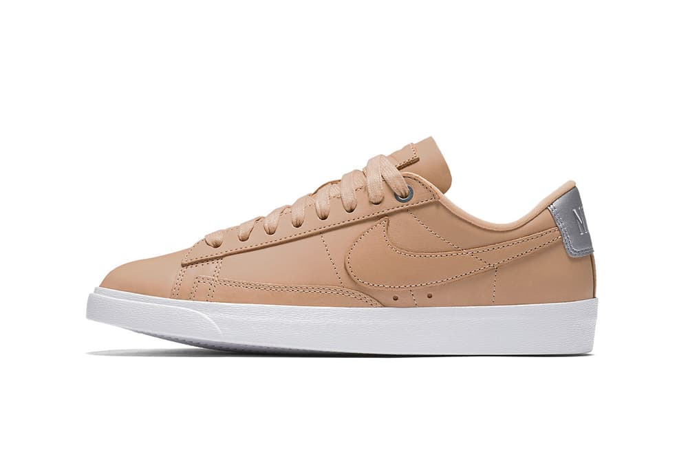 Nike Air Force 1 and Blazer Low in "Tan Silver" Sneaker Silhouette