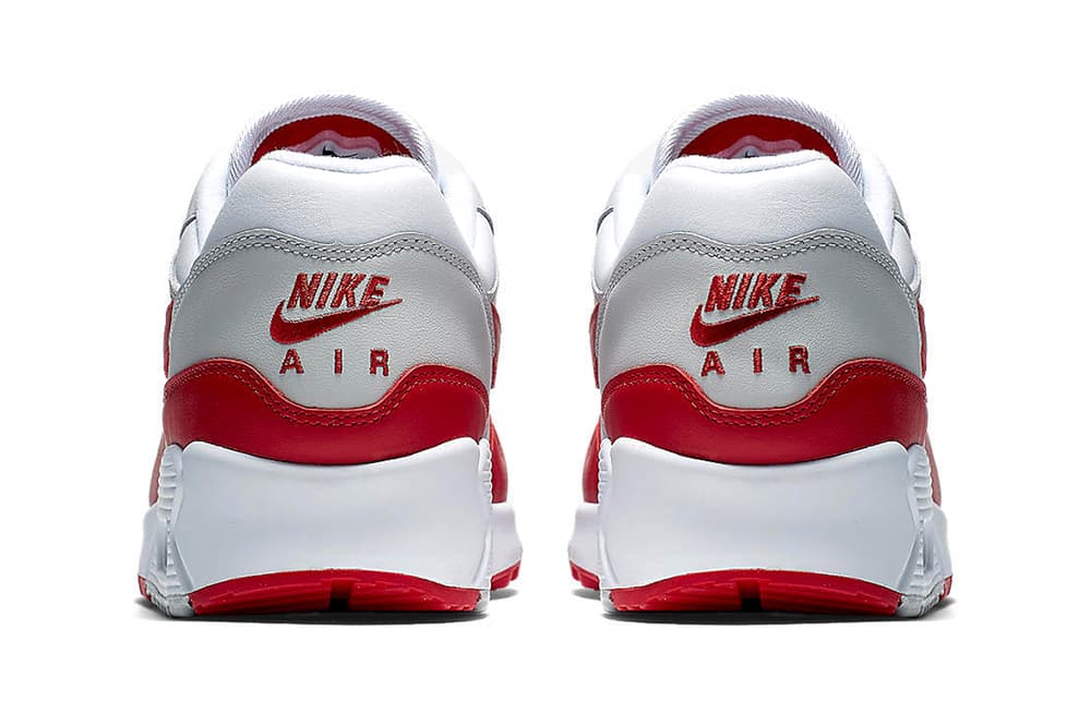 Nike Air Max 90 1 White Sport Red
