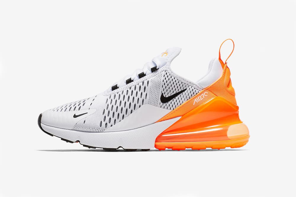 nike air max 270 orange
