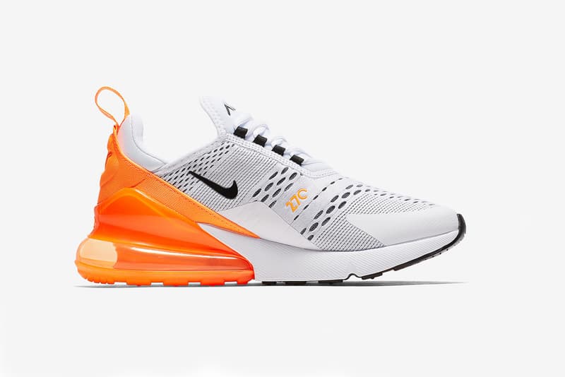 Nike Air Max 270 Orange Sneaker Summer Ready