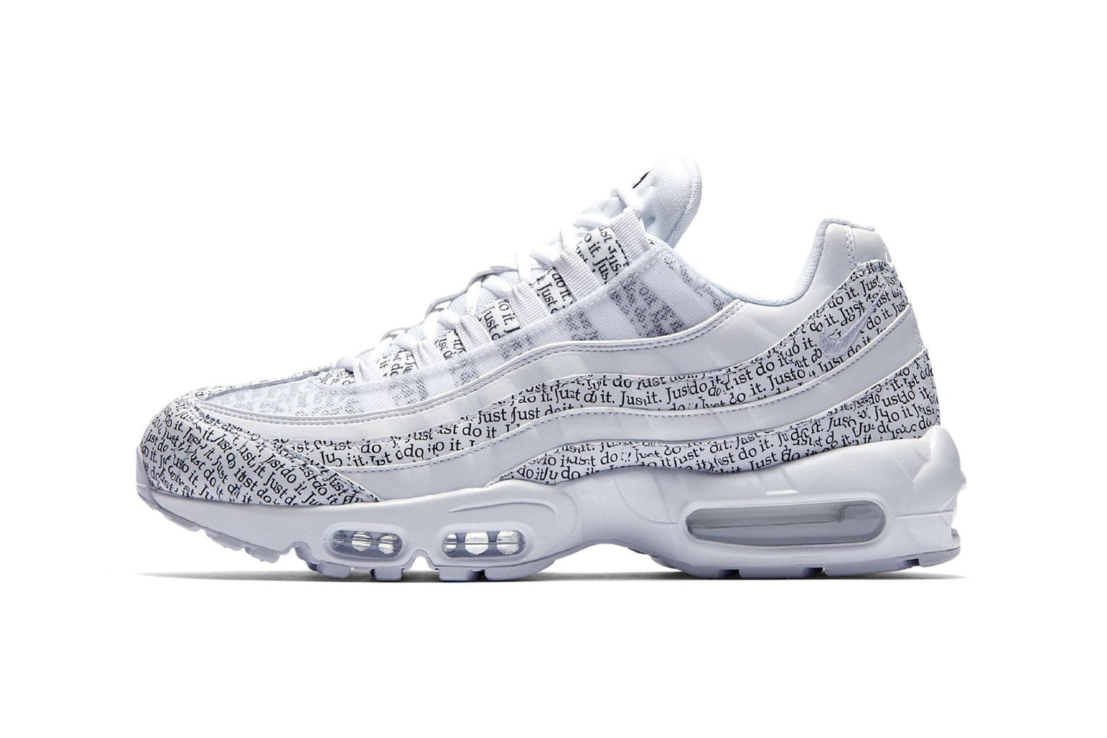 air max just do it white