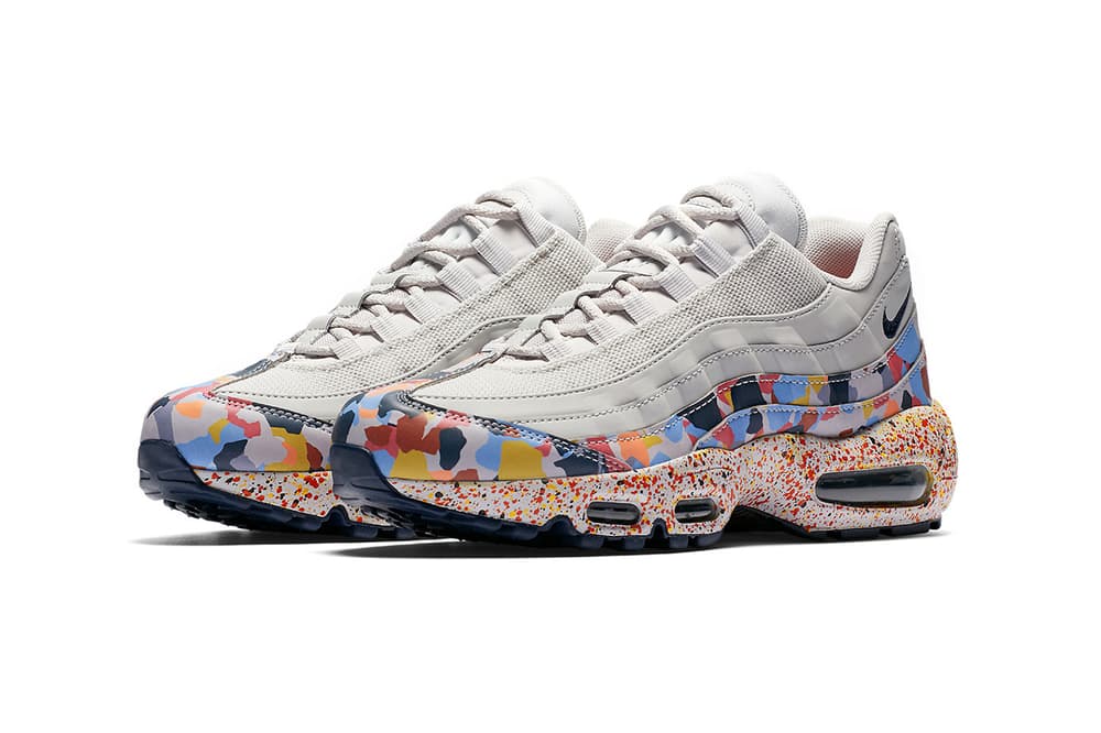 Nike Air Max Confetti Pack 95 Grey Pink Purple Yellow