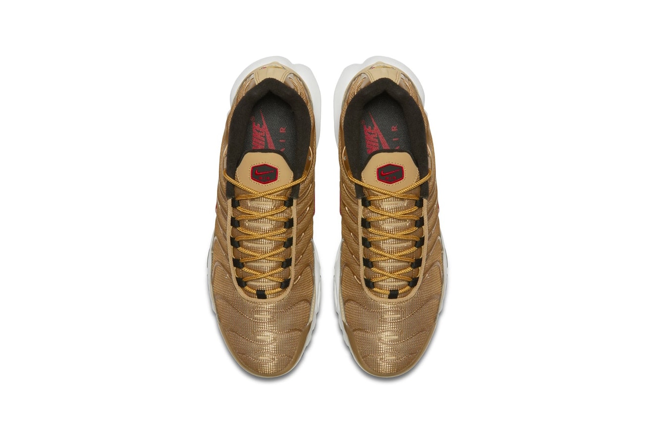 Nike Air Max Plus Metallic Gold