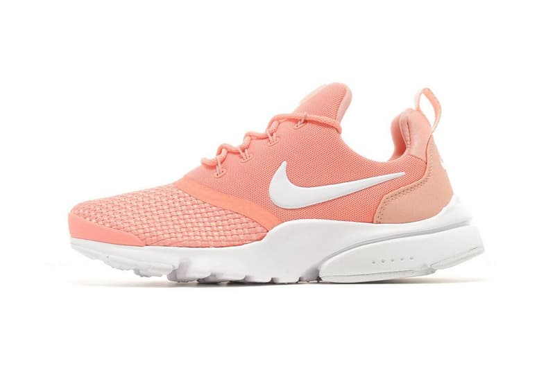 Nike Air Presto Fly Woven Pastel Peach Orange Sneaker