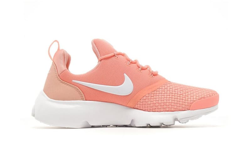 Nike Air Presto Fly Woven Pastel Peach Orange Sneaker