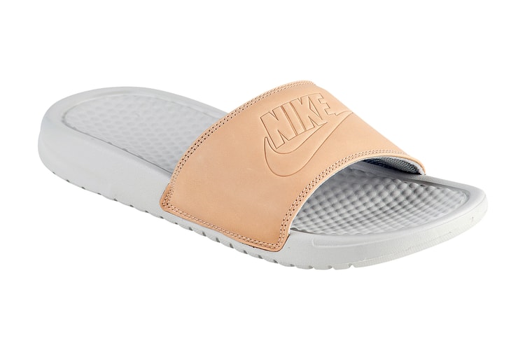 Nike's Benassi Slides Are Back in "Vachetta Tan/Light Bone"