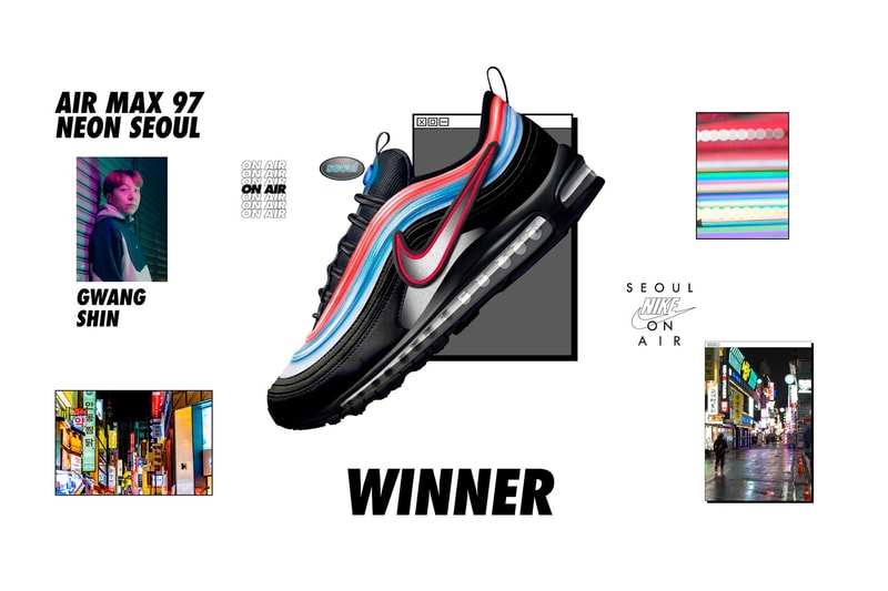 Nike Air Max 97 Neon Seoul by Gwang Shin