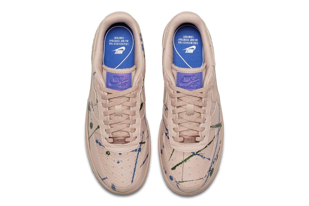 Nike "Particle Beige" Sneaker Capsule Collection Nike Air Force 1 Air More Money Foamposite Shoes Basketball
