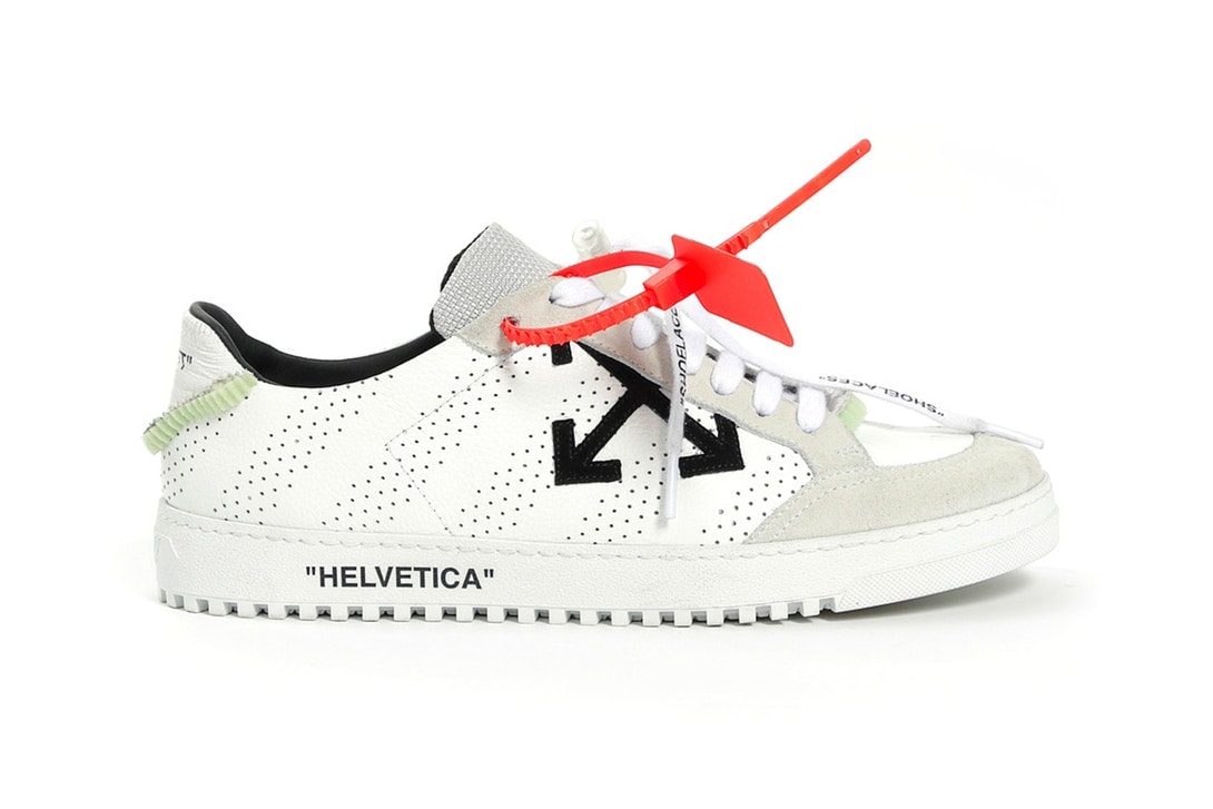 Off-White Fall Winter 2018 2.0 Low-Top Sneakers White